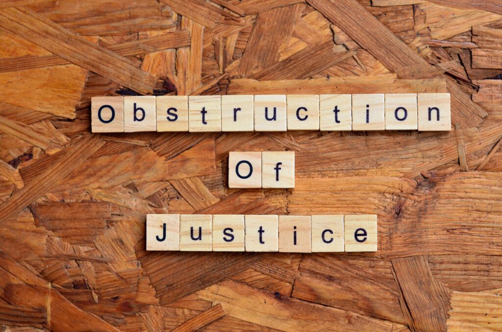 What Is Obstruction Of Justice In Texas