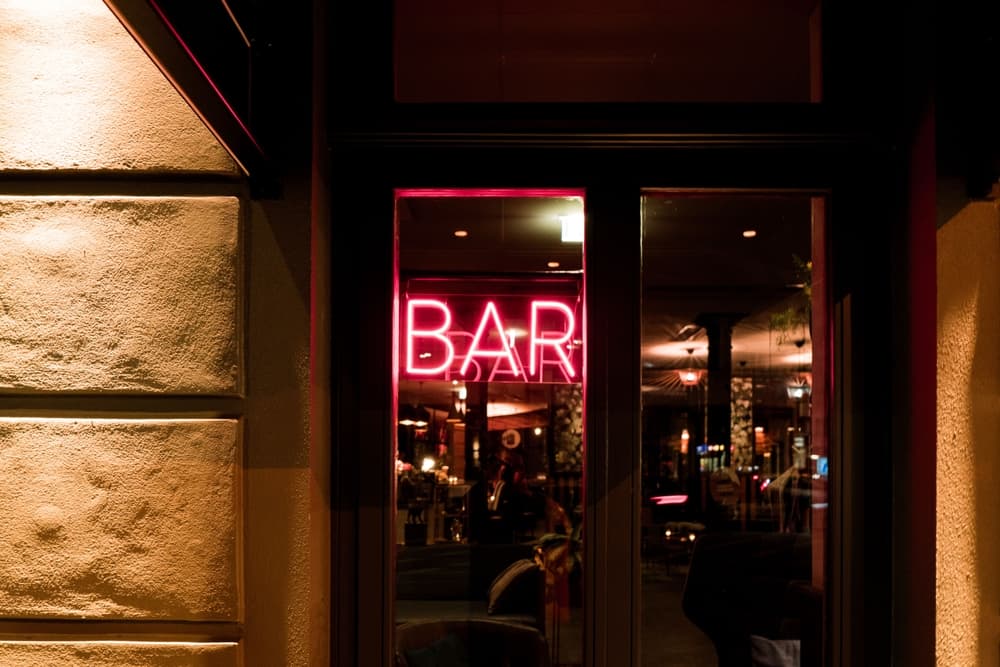 City Bar at Night